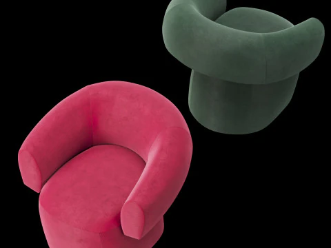 Lounge chair 2 3D Model