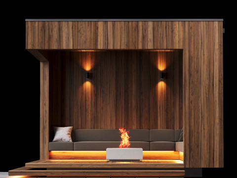 Pergola 1 3D मॉडल