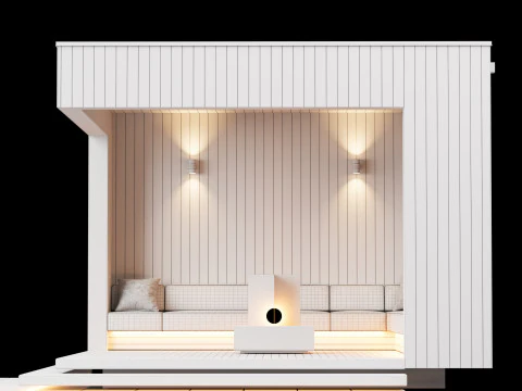 Pergola 1 3D Model