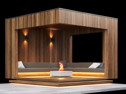 Pergola 1 3D Model