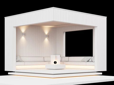 Pergola 1 3D Model