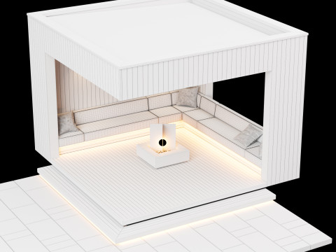 Pergola 1 3D 模型