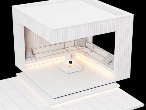 Pergola 1 3D Model