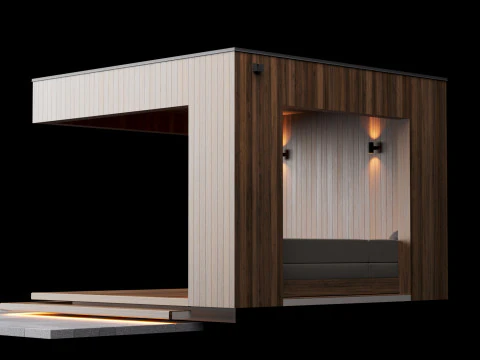 Pergola 1 3D Model