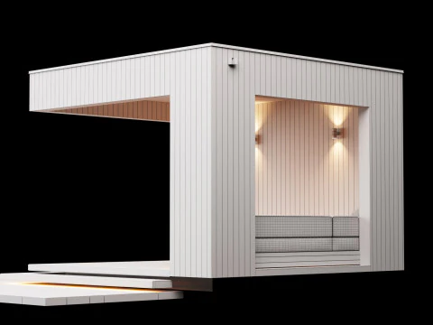 Pergola 1 3D Model