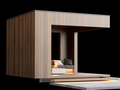 Pergola 1 3D Model