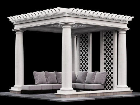 Pergola 2 Modello 3D