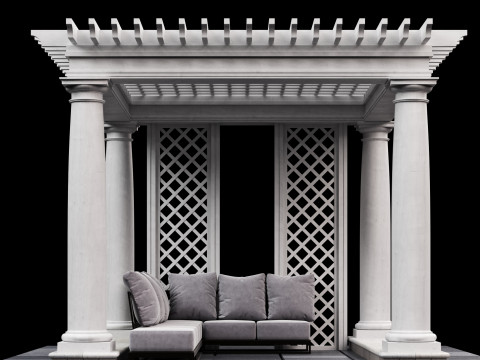 Pergola 2 Modello 3D