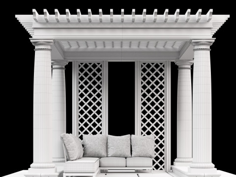 Pergola 2 Modello 3D