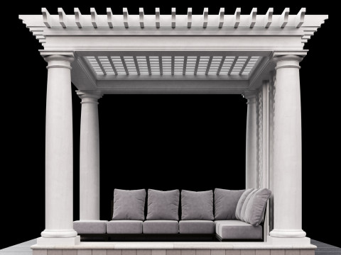 Pergola 2 Modello 3D