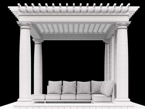 Pergola 2 Modello 3D