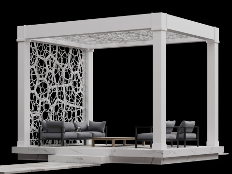 Pergola 3 3D Модель