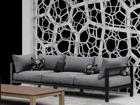 Pergola 3 3D Model