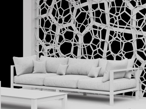 Pergola 3 Modello 3D