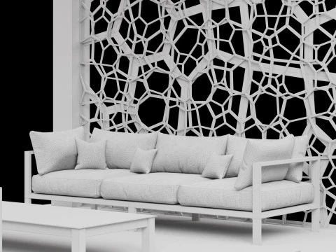 Pergola 3 3D Model