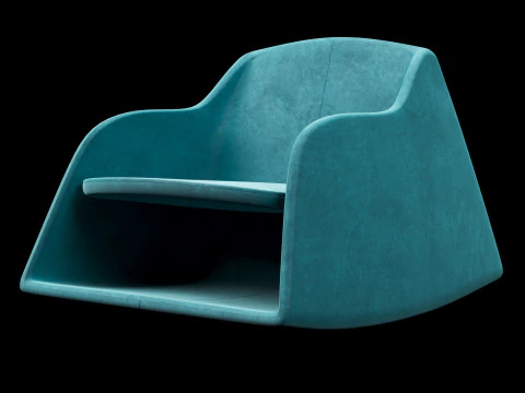 Fotel wypoczynkowy 3 Model 3D