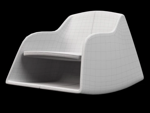 Lounge chair 3 3D Model