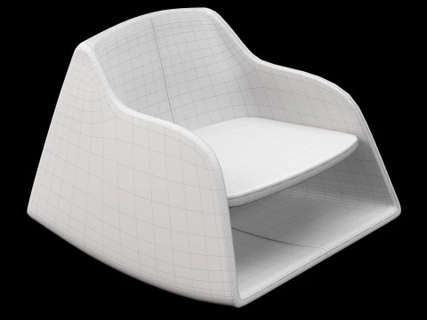 Lounge chair 3 3D Model
