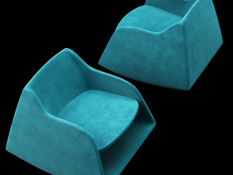 Lounge chair 3 3D Model
