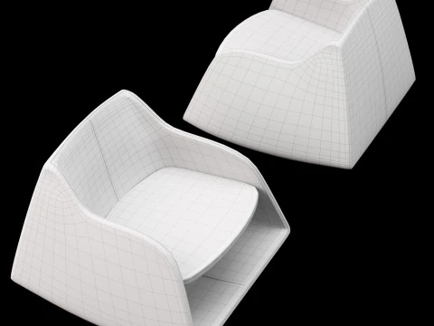 Lounge chair 3 3D Model