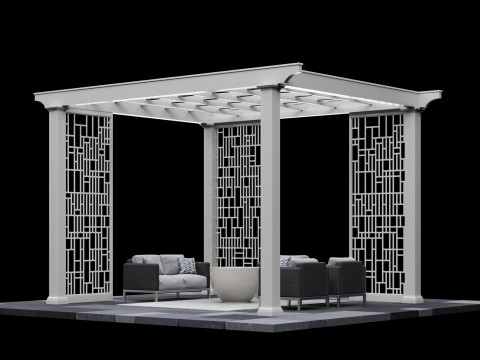 Pergola 4 3D Модель