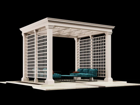 Pergola 5 3D Model