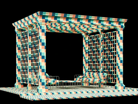 Pergola 5 3D Model