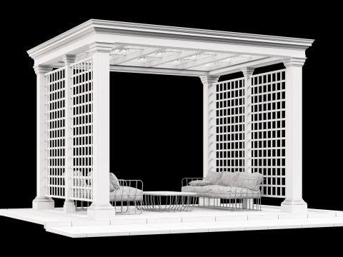 Pergola 5 3D Model