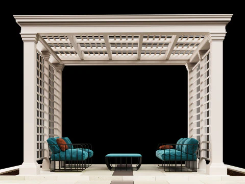Pergola 5 3D Model