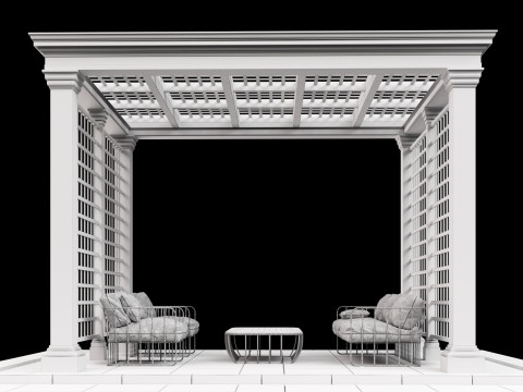 Pergola 5 3D Модель
