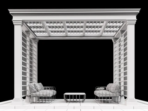 Pergola 5 3D Model