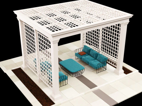 Pergola 5 3D Model