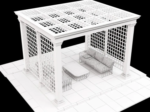 Pergola 5 3D Model