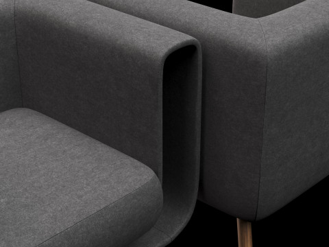 Lounge chair 4 3D Model
