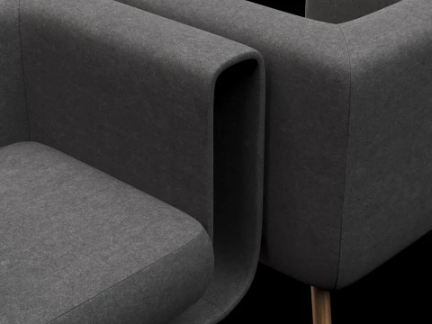 Lounge chair 4 3D Model