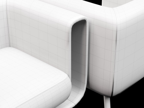Lounge chair 4 3D Model