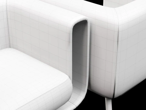 Lounge chair 4 3D Model