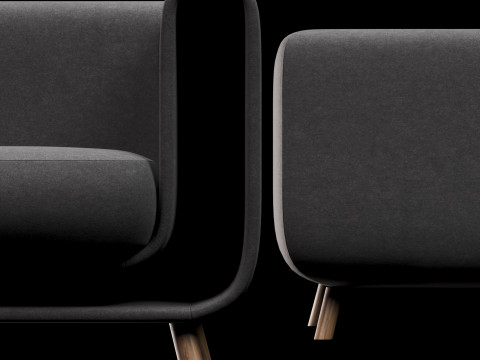 Lounge chair 4 3D Model