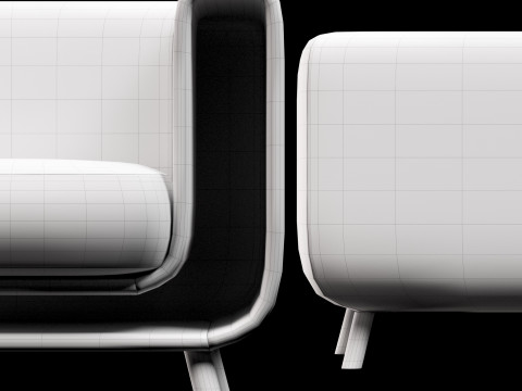 Lounge chair 4 3D Model