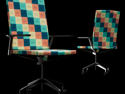 Office chair 1 3D Model