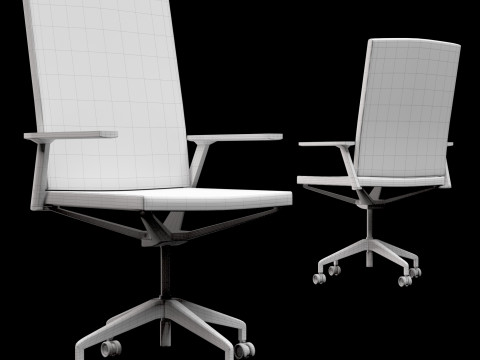 Office chair 1 3D 模型