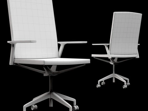 Office chair 1 3D Model