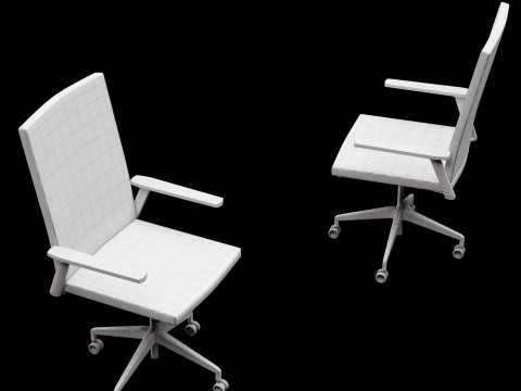 Office chair 1 3D 模型