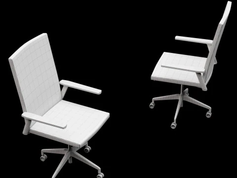 Office chair 1 3D Model
