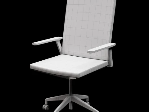 Office chair 1 3D Model