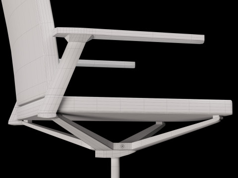 Office chair 1 3D 模型