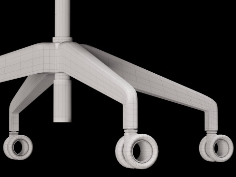 Office chair 1 3D 模型