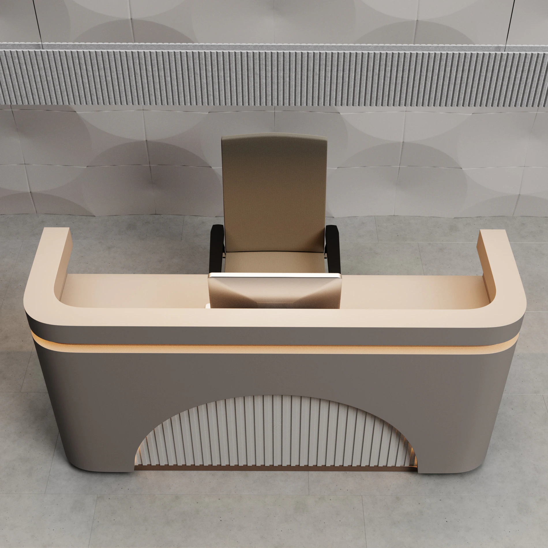 Reception 001 3D Model .c4d .max .obj .3ds .fbx .stl .blend 