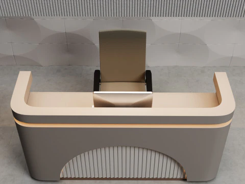 रिसेप्शन 001 3D मॉडल