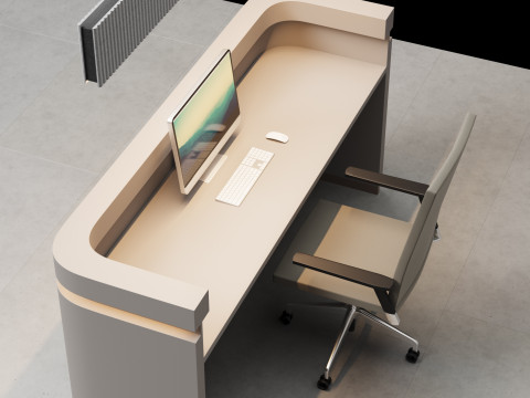 Reception 001 3D Model